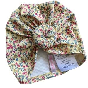 Louise Misha Bathing Turban sylvania Soft Yellow swim cap Size 1T - 6-12M